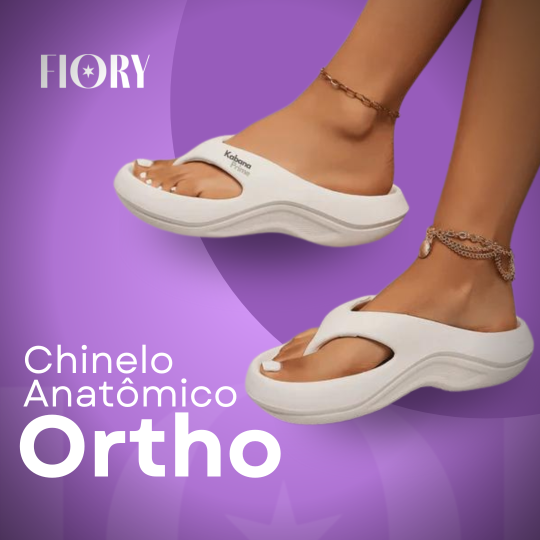 Chinelo anatômico feminino FIORY - Super Oferta de Lançamento 🔥