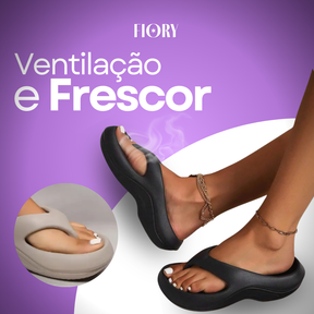 Chinelo anatômico feminino FIORY - Super Oferta de Lançamento 🔥