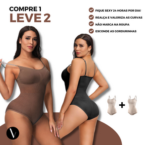 Body Modelador Fiory - Compre 1 leve 2 🎁