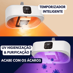 Secador de Roupas Portátil FIORY 600W - Flash Dryer + Capa de secagem 🎁