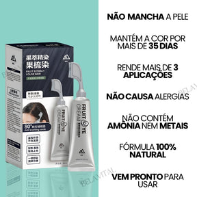 NaturiColor: Tinta de Cabelo Sem Amônia + Pente de Brinde 🎁