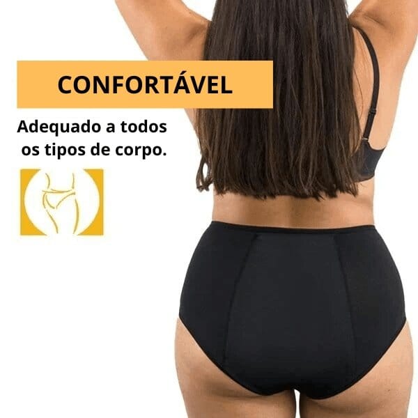 Calcinha antivazamento Confort Plus Compre 1 e leve 3