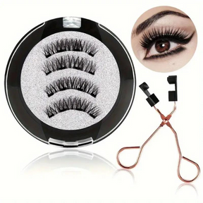 Cílios Magnéticos Pro lashes 3D + Aplicador, Espelho e 15 pares de cílios magnéticos reutilizáveis 🎁