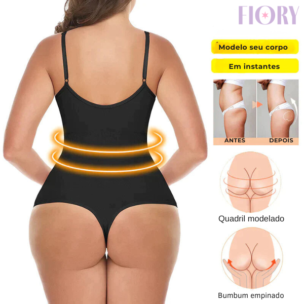 Body Modelador Fiory - Compre 1 leve 2 🎁