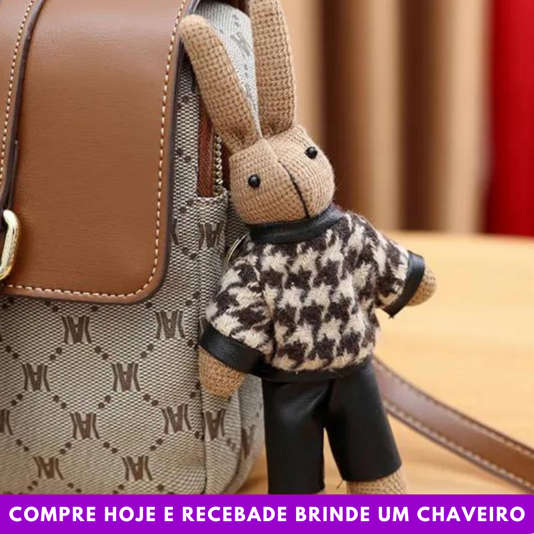 (COMPRE 1 LEVE 2) - Bolsa de Couro Legítimo Luivi + Brinde Exclusivo [OFERTA DAS MÃES]